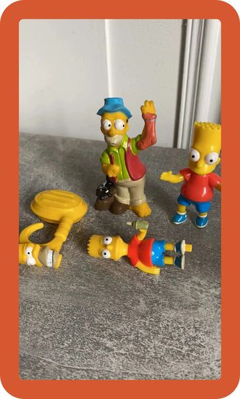 Lot Bart et homer simpson