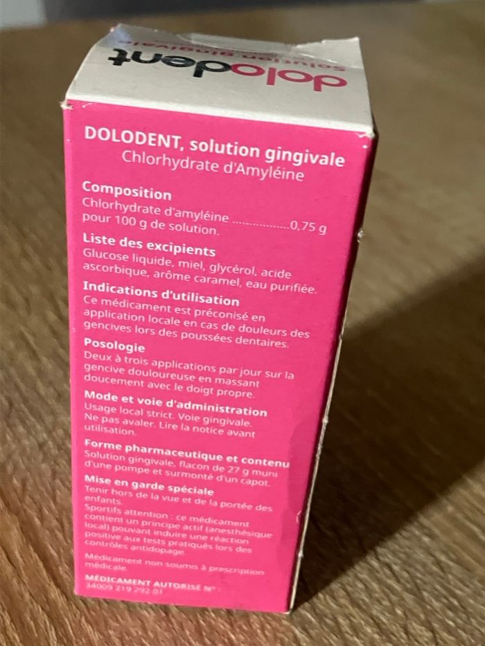 Gel dolodent - photo numéro 2