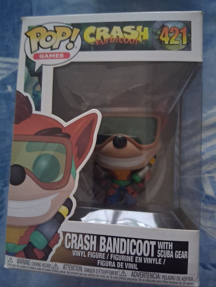 Figurine pop crasch bandicot