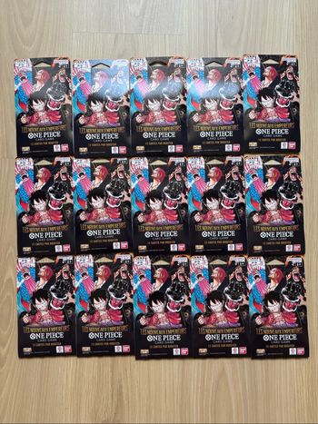 One Piece OP09 Lot 15 Booster Les Nouveaux Empereurs Scellés