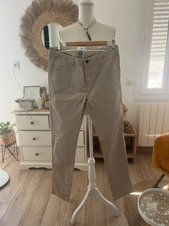 Pantalon chino homme coton clair Marque Jules taille 42