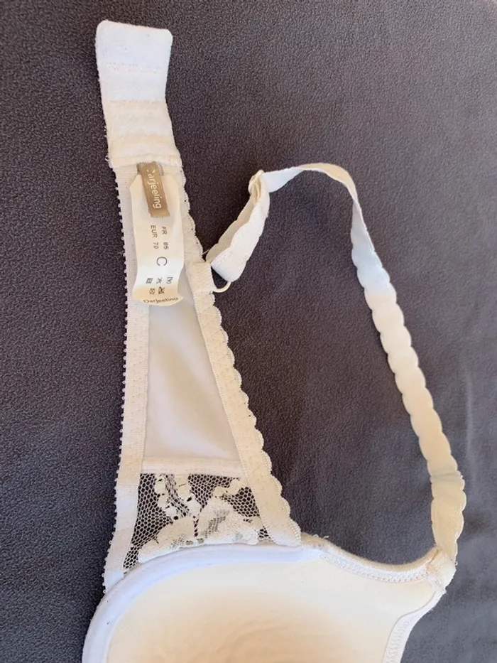 Soutien-gorge Darjeeling blanc cassé 85C - photo numéro 6