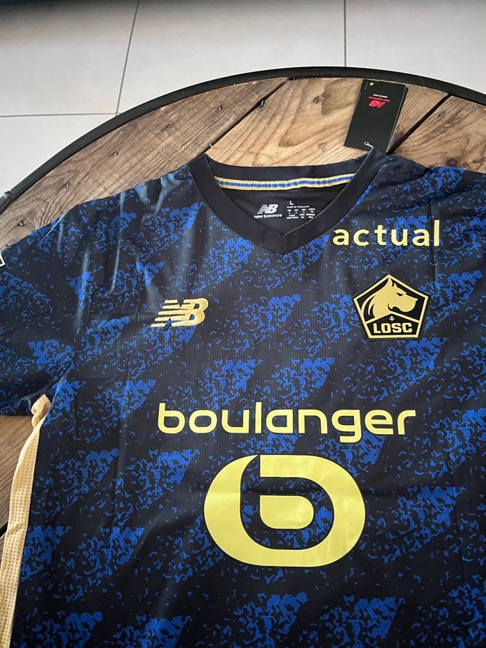 Maillot losc  bleu   Andre 21 - photo numéro 5