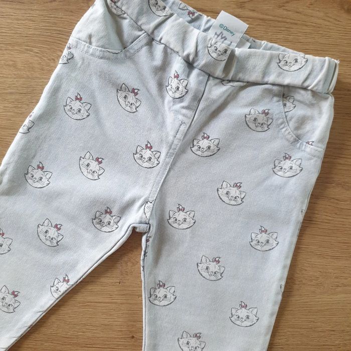 🩷 Pantalon Jegging 24 mois Disney Marie #emyfleury_24moisfille - photo numéro 2