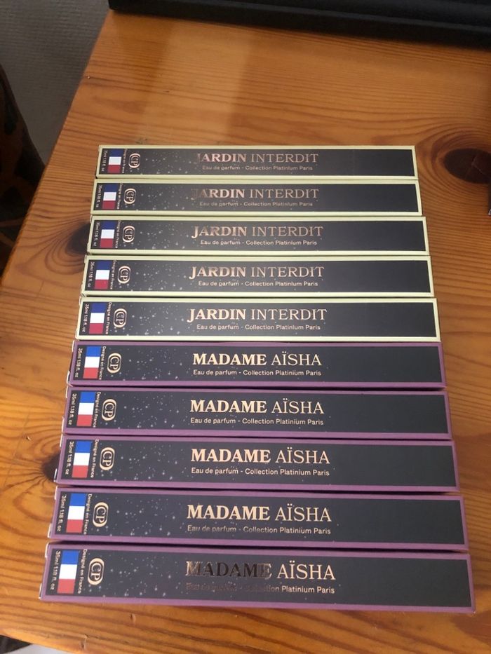 Lot de 10 Parfums Femme – Collection Platinium 35ml - photo numéro 2