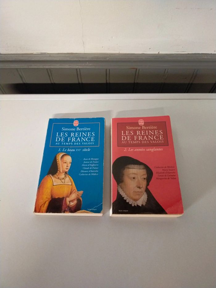 Lot les reines de France tome 1&2