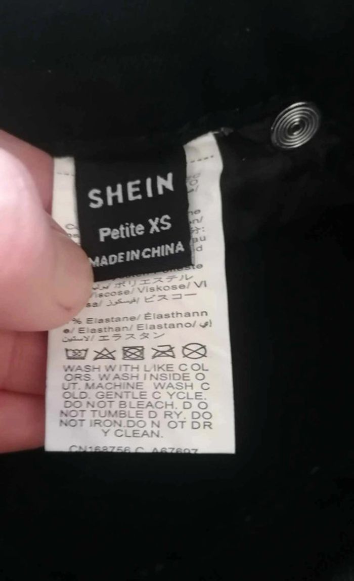 Jeans taille haute femme shein taille xs - photo numéro 4