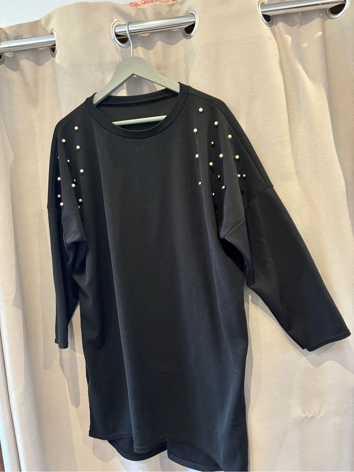 Blouse femme avec perles - photo numéro 2