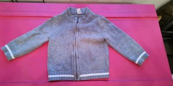 Gilet gris 23mois