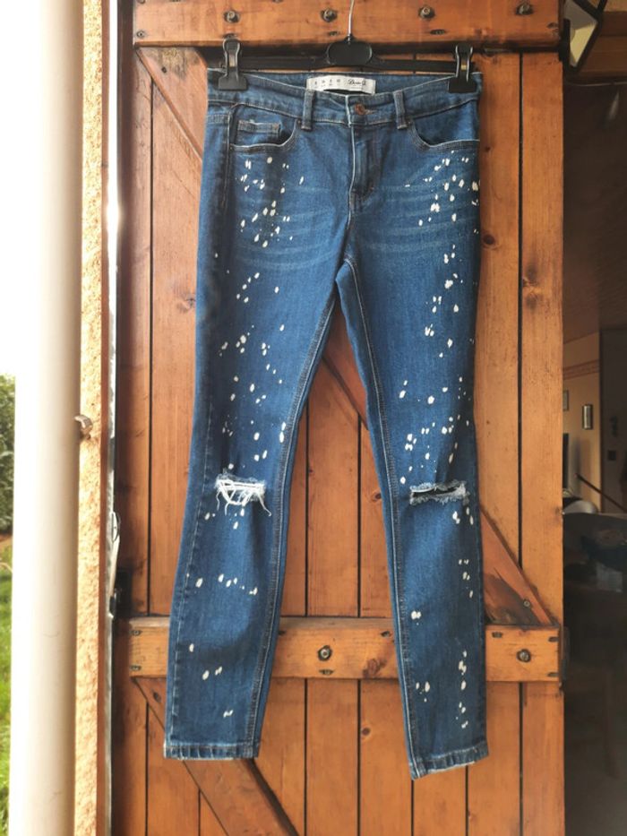 Jean bleu H&M 36 - photo numéro 3