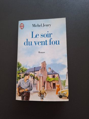 Roman Le soir du vent fou de Michel Jeury en bon état