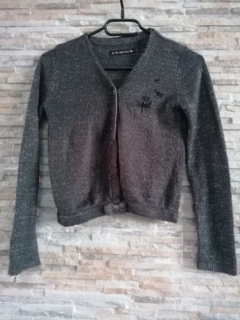 Gilet paillettes fille ikks 10ans #10ans_krocaro