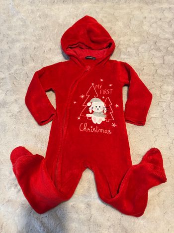 Dors-bien Pyjama velours - In extenso - 92 cm