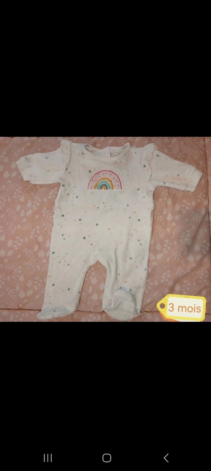 Pyjama arc en ciel