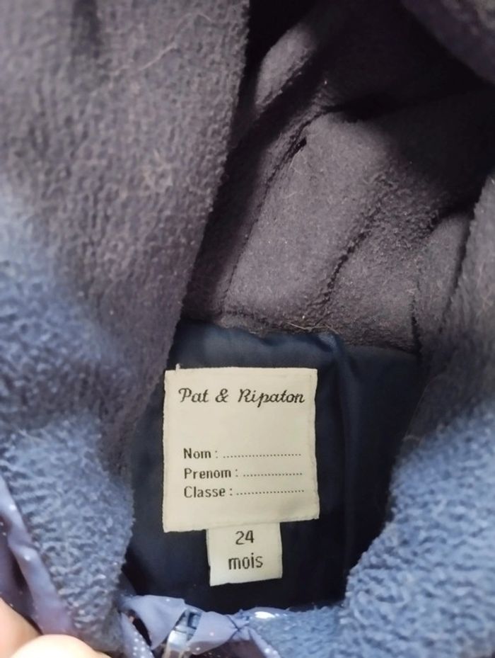 Doudoune mignonne fille 24 mois Pat & Ripaton - photo numéro 2