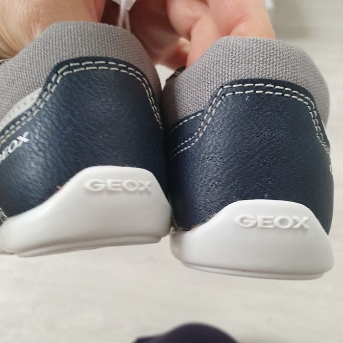 Geox- Sneakers Elthan garçon bleu/gris T20 - photo numéro 4
