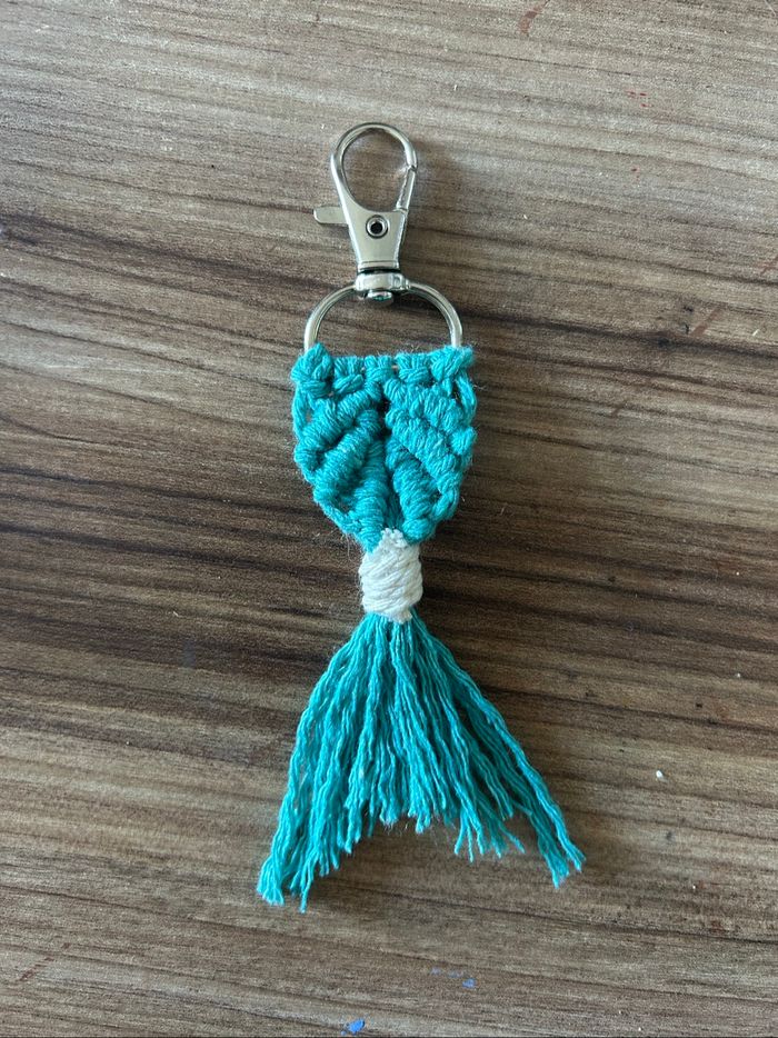 Porte clef macramé - photo numéro 5