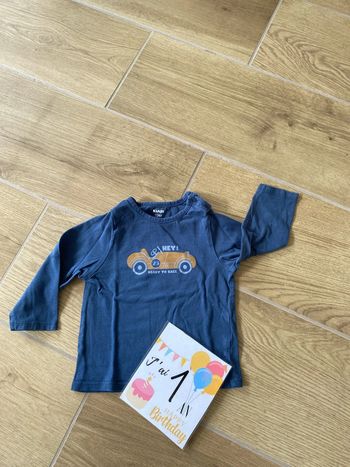 Tee-shirts manche longue kiabi 12 mois