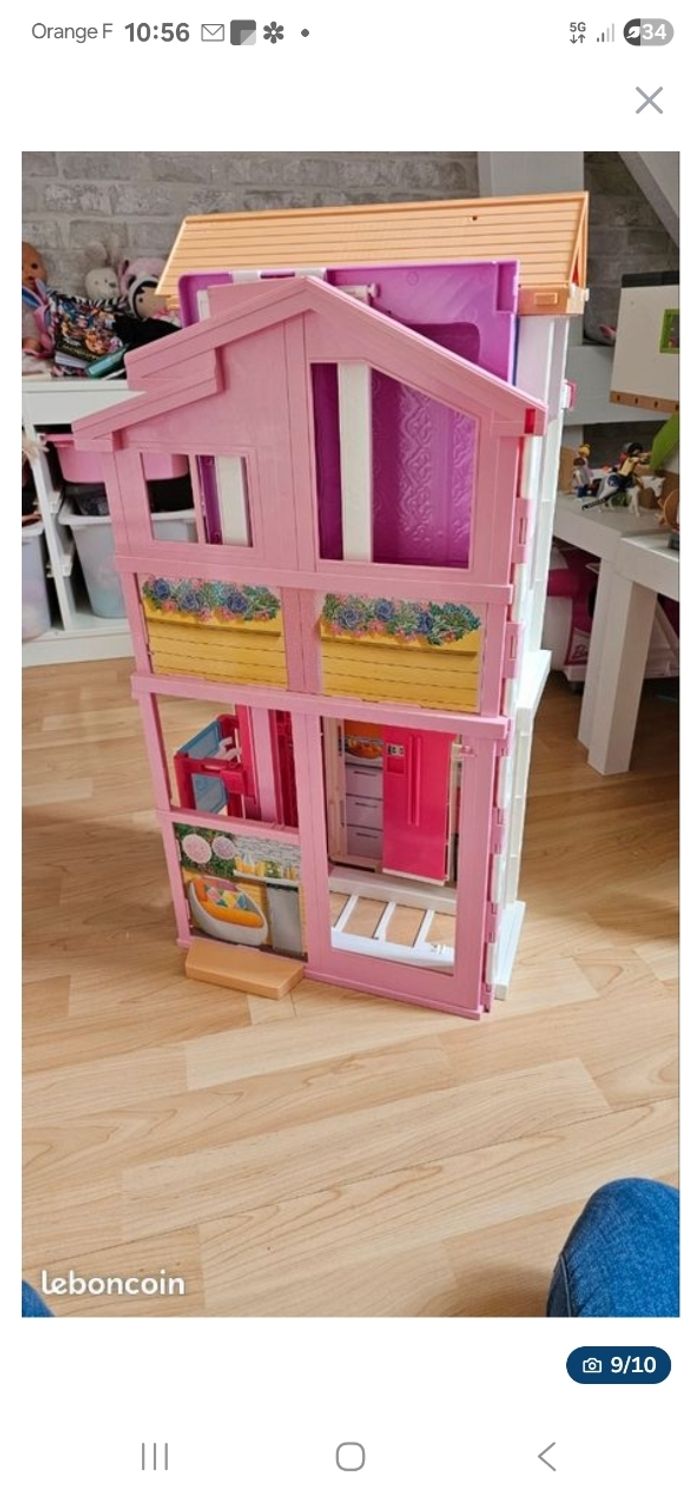 Maison barbie pliante - photo numéro 9