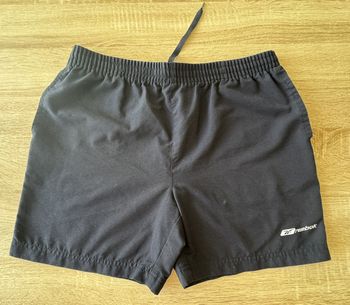 Short de sport garcon noir Reebok