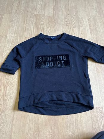 Pull manche courte kiabi