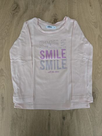 Tee shirt manches longues 4ans