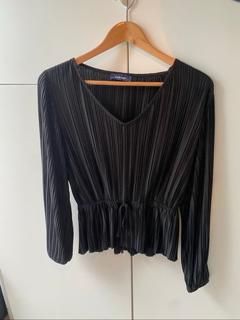 Blouse noire cache cache