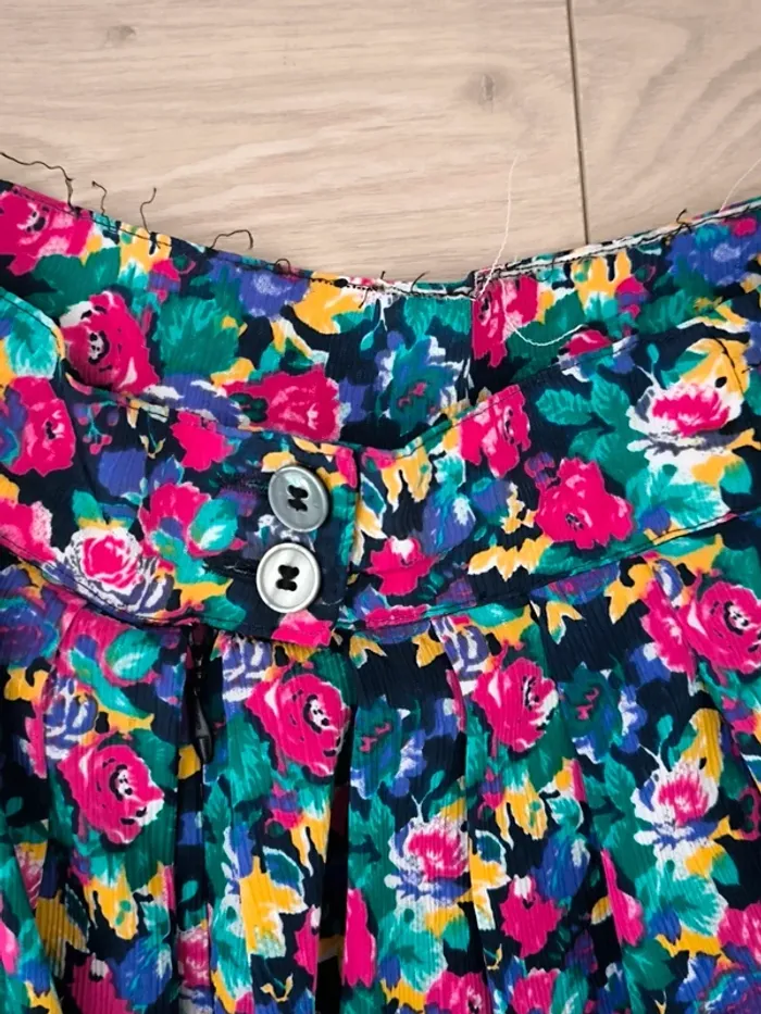 Jupe culotte légère vintage taille 40 - photo numéro 15