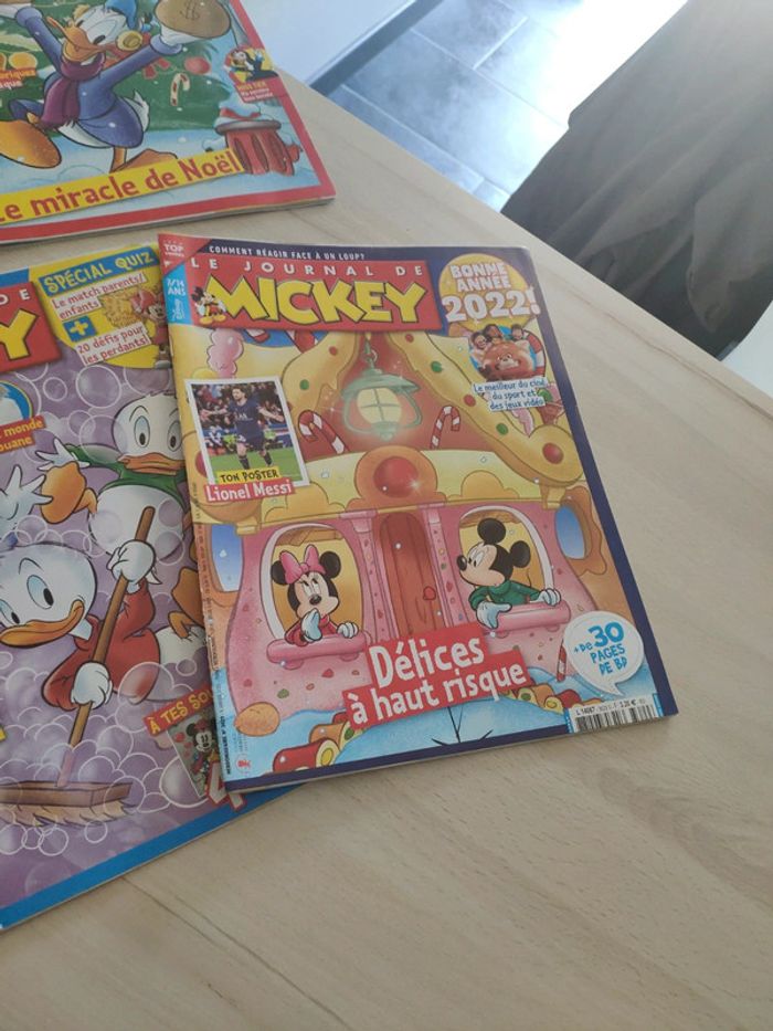 Lot de 9 journal de Mickey du 3620 au 3629 - photo numéro 9