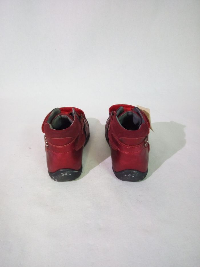 Chaussures Babybotte Alixane rouge - photo numéro 3