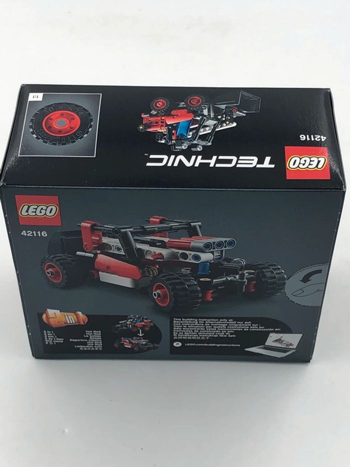 Boîte Lego Technic 2 en 1 N•42116 Skid Steer Loader neuf - photo numéro 2