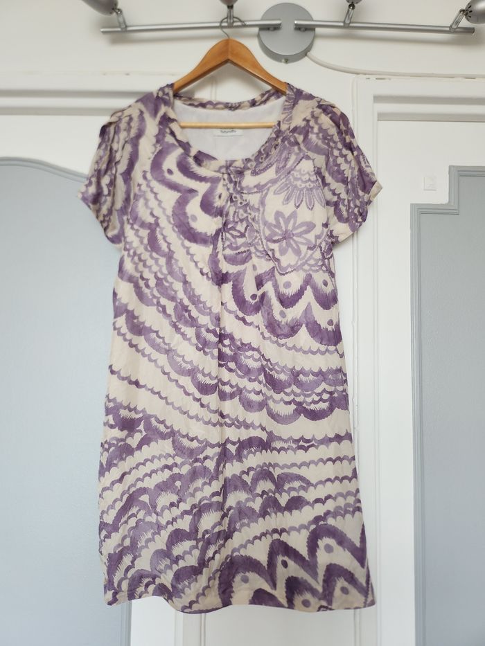Robe en soie Tintoretto  taille 40 - photo numéro 4