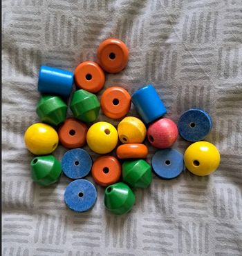 Perles en bois