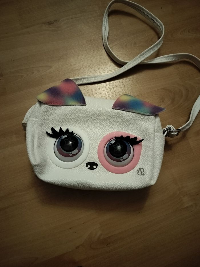 Sac à main Purse Pets chiot arc en ciel