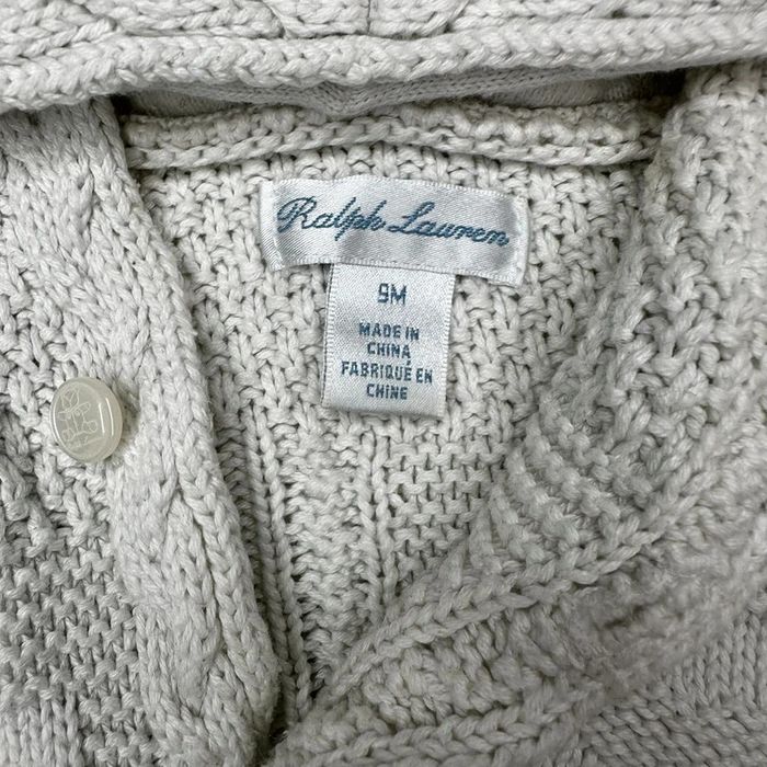 "Gilet ourson Ralph Lauren 9 mois TBE (9€) " - photo numéro 5