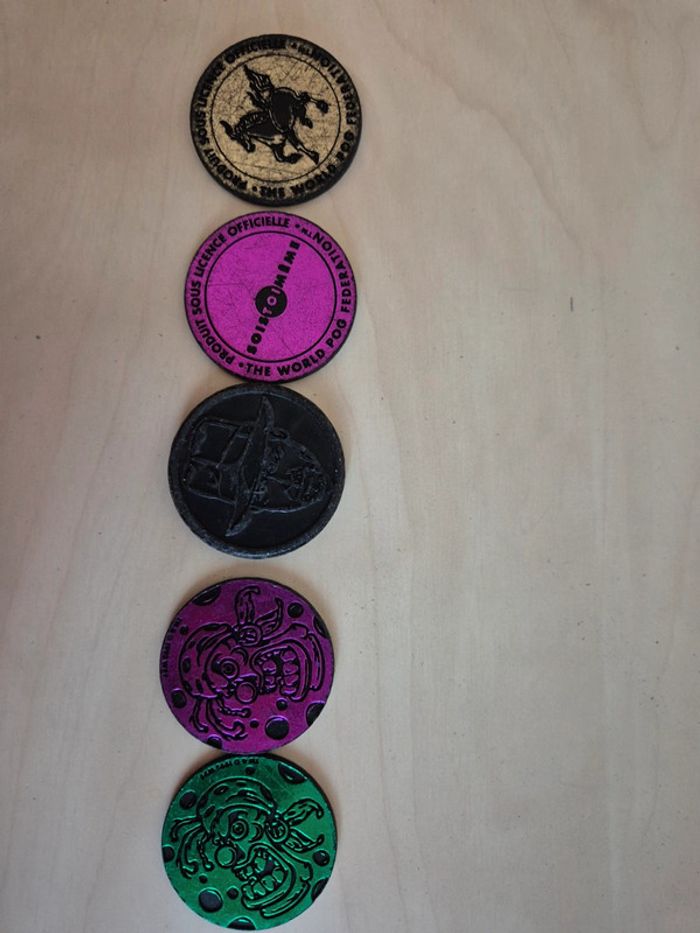 Lot pogs vintage - photo numéro 2