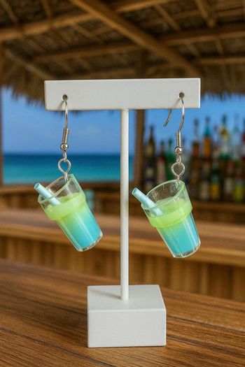 Boucles d’oreilles milk shake