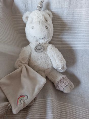 Peluche  licorne Babynat