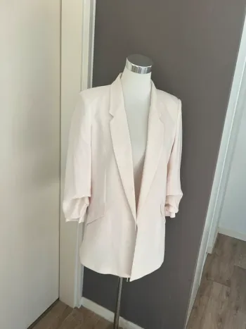 Nafnaf veste, blazer  crème nude  taille 38/M