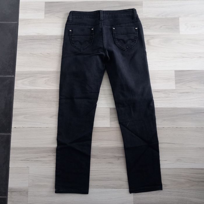 Jean femme noir Hot Bottom taille 38 - photo numéro 7