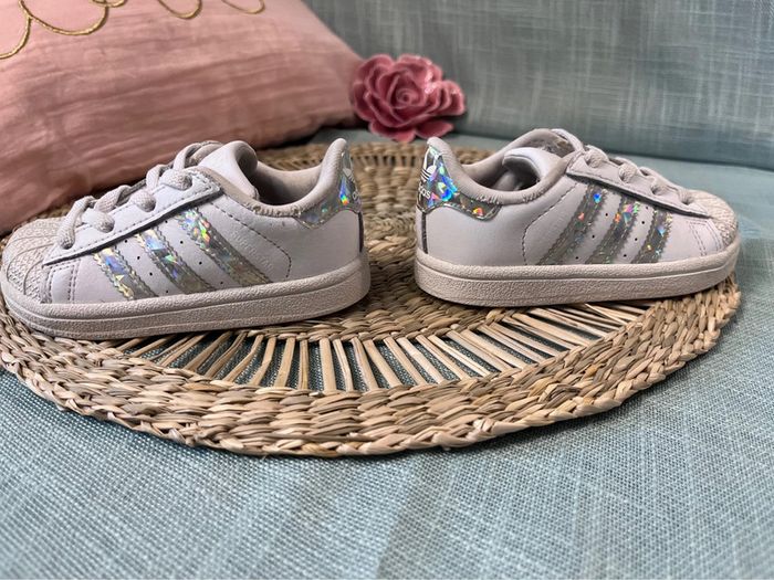 Superstar taille 21 adidas - photo numéro 5