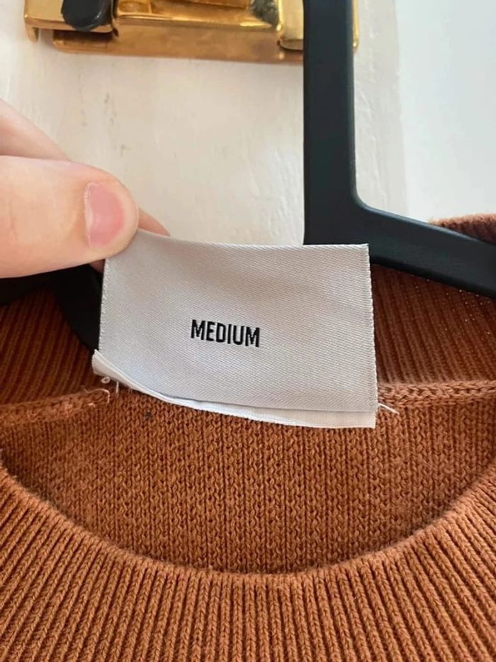 Crewneck BSTN Marron/Bleu - photo numéro 4