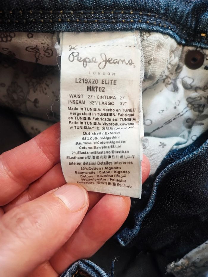Jean Pepe jeans Elite - photo numéro 5