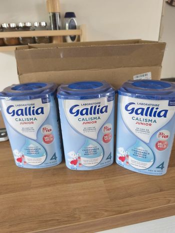 Lait en poudre Gallia calisma