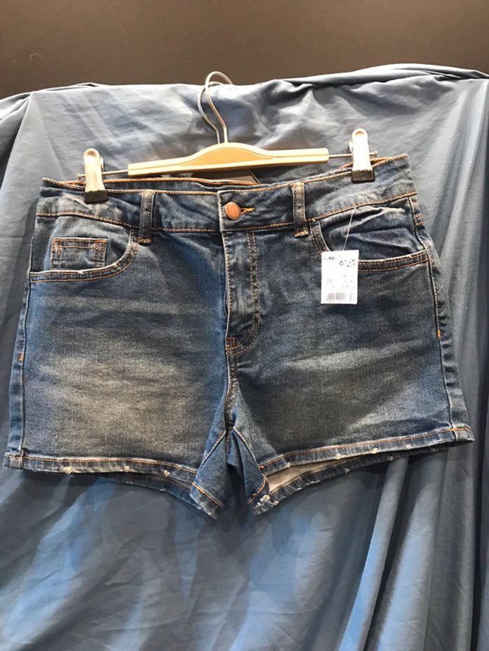 Short en jean femme 36