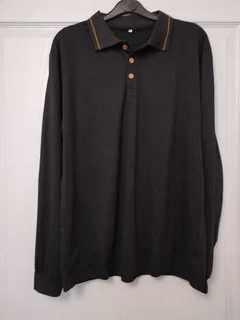 Polo homme manches longues taille M 