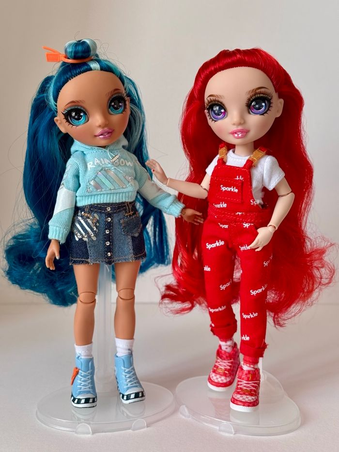 Lot Skyler et Ruby Rainbow High - photo numéro 6