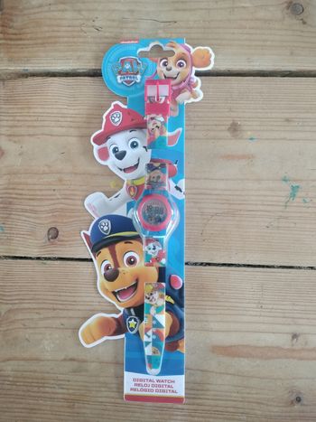 Montre digitale Pat patrouille neuve
