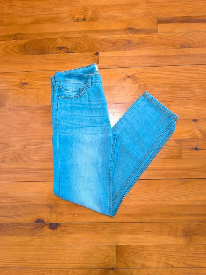 Jeans Regular Springfield - Taille 40 W 30 - Bleu clair