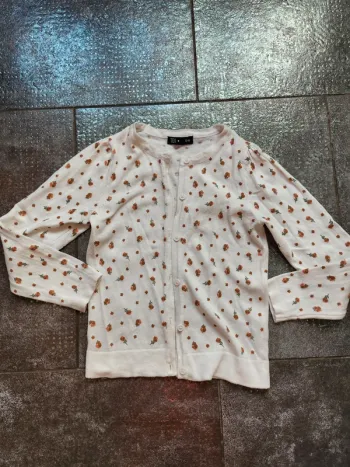 Gilet à fleurs